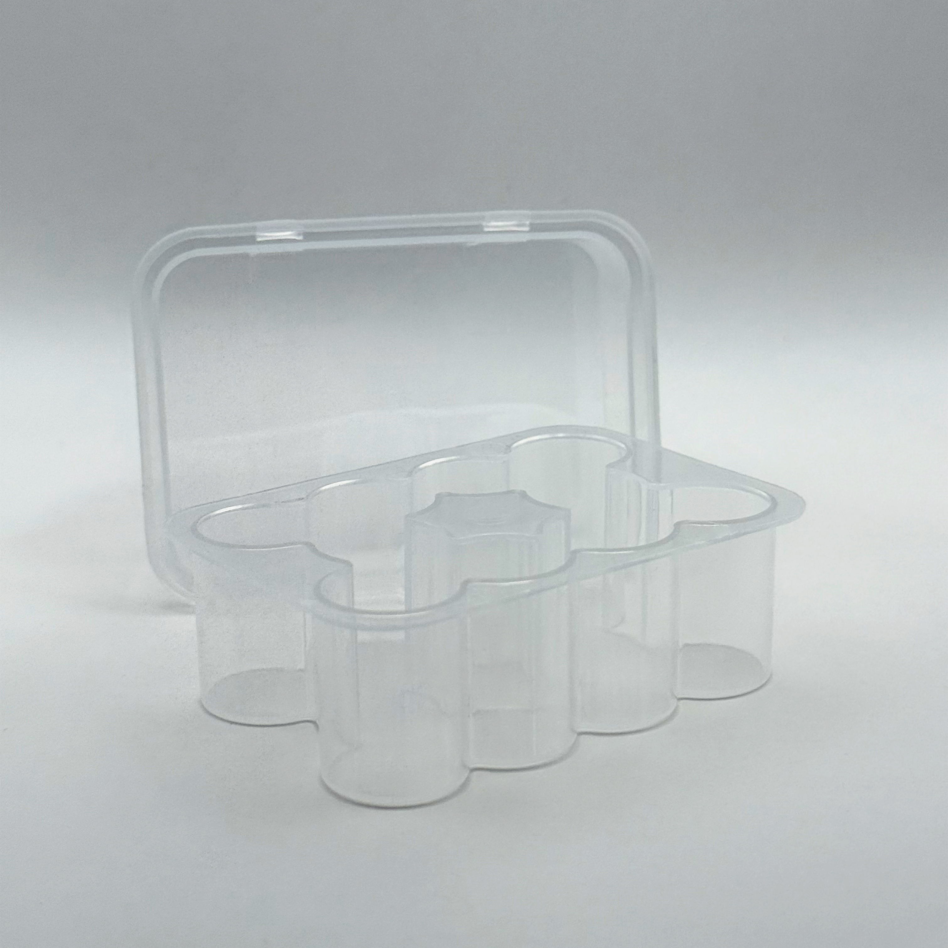 Boîte plastique stockage 10 fioles
